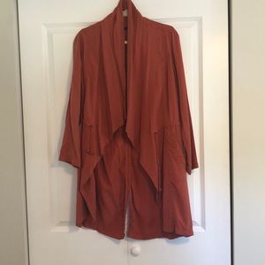 Burnt orange Max jeans jacket
